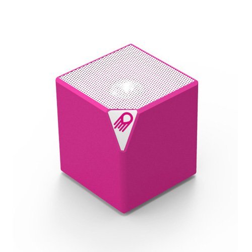 Jellyfish Music Cube Rechargeable Wireless Bluetooth Speaker - Retail Packaging - Precocious Pink