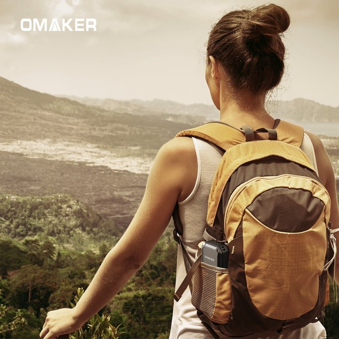 Omaker M4 Portable Bluetooth 4.0 Speaker with 12 Hour Playtime for Outdoors or Shower(Army Green) N15