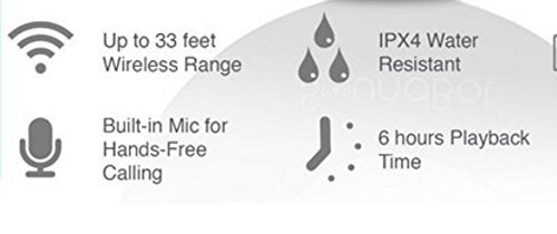 BeatsWise BTS-06 Waterproof Bluetooth Shower Speaker (Pink) N5