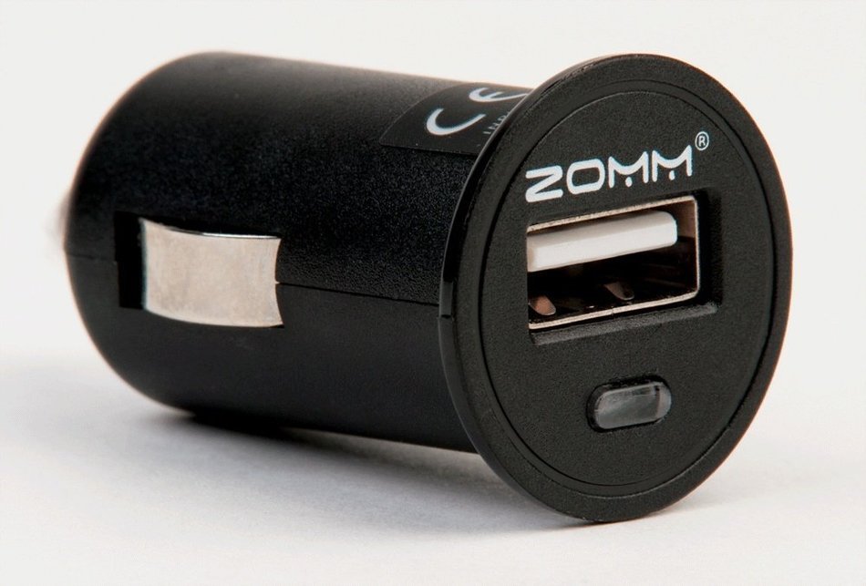 Zomm Wireless Leash for Mobile Phones, Bluetooth Speakerphone, and Personal Safety (White) N2