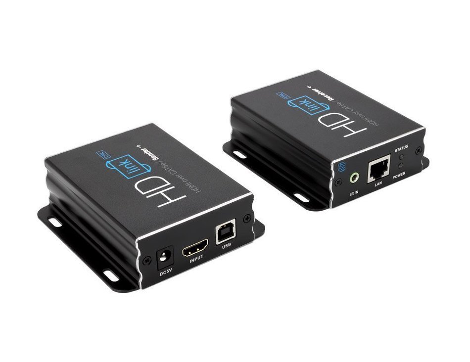 Sewell Direct SW-29969 Over 175ft 1080p HD-Link HDMI Over Single Cat5 Extender N11