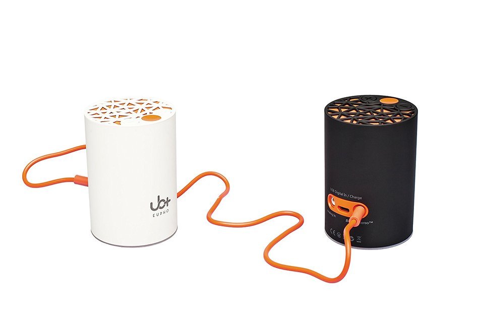 UB+ Eupho Portable Bluetooth Speaker with Expansion Casing Bundle - Warm Grey - Modular N6