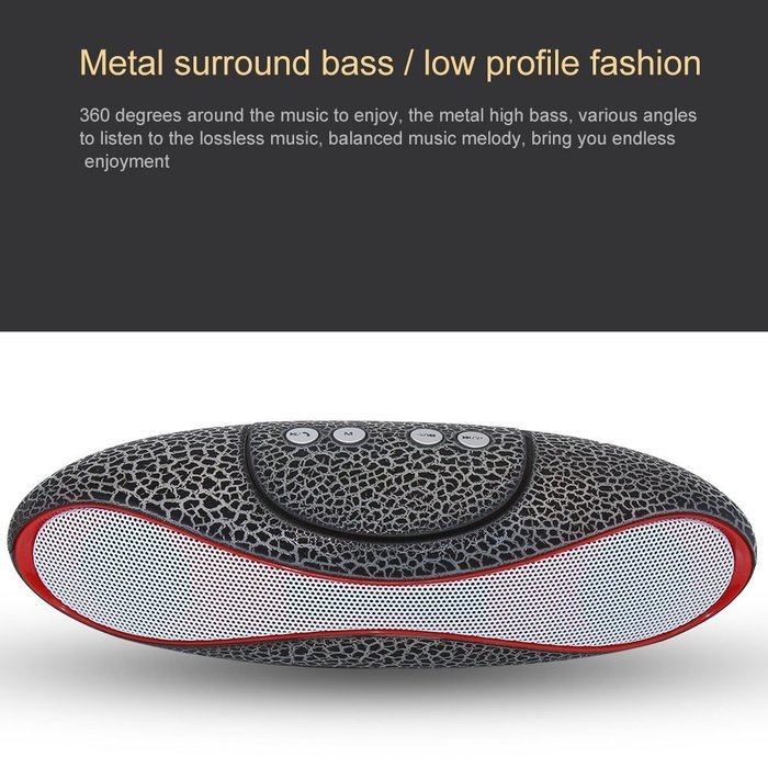 Mini Portable Wireless Bluetooth V3.0+EDR Speaker With Microphone &Bass,45MM Double Horn Double Diaphragm, Support... N3