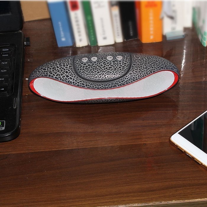 Mini Portable Wireless Bluetooth V3.0+EDR Speaker With Microphone &Bass,45MM Double Horn Double Diaphragm, Support... N8
