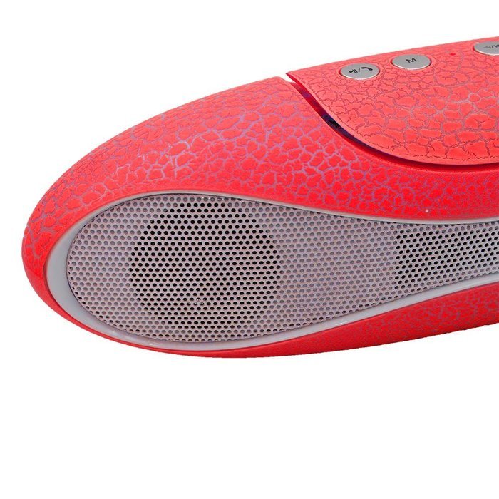 Mini Portable Wireless Bluetooth V3.0+EDR Speaker With Microphone &Bass,45MM Double Horn Double Diaphragm, Support... N14
