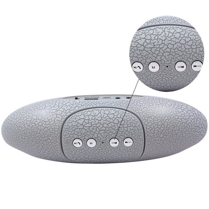 Mini Portable Wireless Bluetooth V3.0+EDR Speaker With Microphone &Bass,45MM Double Horn Double Diaphragm, Support... N28