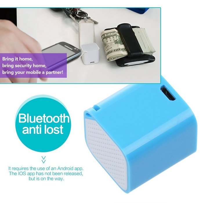 Lanzhd he Smallest Speaker Ever - Wireless Bluetooth Speaker - Blue