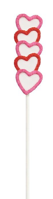 Wilton Ruffled 6 Cavity Silicone Heart Mold Pan N10