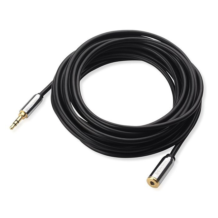Cable Matters Gold Plated 3.5mm Stereo Audio Male to Female Extension Cable 15 Feet N2