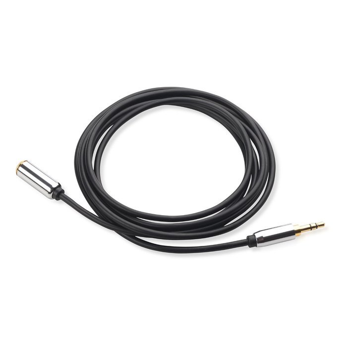 Cable Matters Gold Plated 3.5mm Stereo Audio Male to Female Extension Cable 15 Feet N9