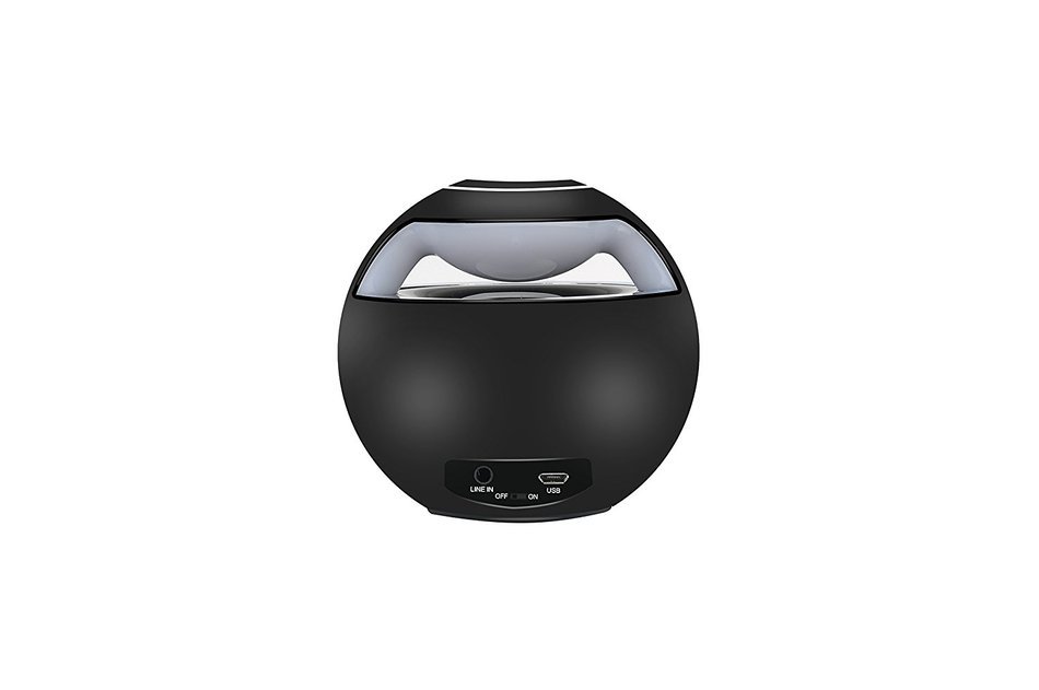 Portable Bluetooth Speaker ???Magic Black Ball??? - Stereo Sound, LED lights, Bluetooth 2.1 + EDR, 500mAh Battery...