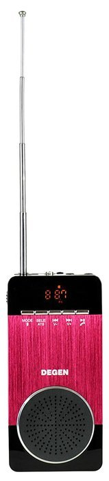 Degen DE660 3-in-1 Portable Bluetooth Speaker, Plug-n-Play USB / Micro SD MP3 Player and FM Radio with Voice Prompt... N3