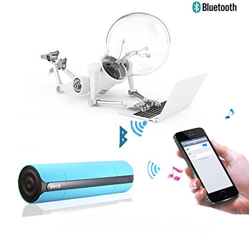 Bluetooth Speaker, Beegu Portable wireless 3D Sound Speaker with NFC, Build-in Mic, LED Display & Touch Screen N3