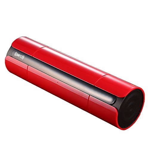 Bluetooth Speaker, Beegu Portable wireless 3D Sound Speaker with NFC, Build-in Mic, LED Display & Touch Screen N8