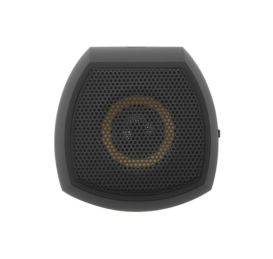 GEAR4 PocketParty Portable Bluetooth Speaker with Contrasting Colored Drivers (Black) N4