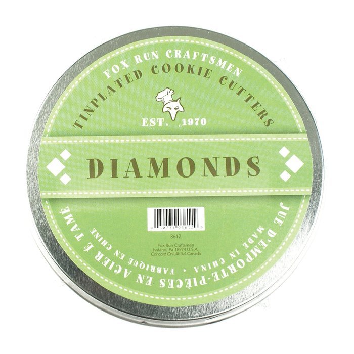Fox Run Fox Run 3612 6 Piece Diamond Shape Cookie Cutter Set N2