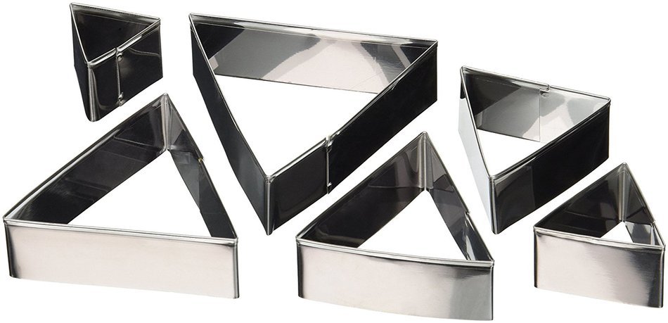 Fox Run Fox Run 3612 6 Piece Diamond Shape Cookie Cutter Set N6