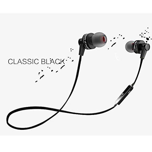 Awei A990BL Noise Isolation 4.0 Bluetooth Waterproof Sport Mic Earphone For iPhone 6S Plus Samsung Color Gold