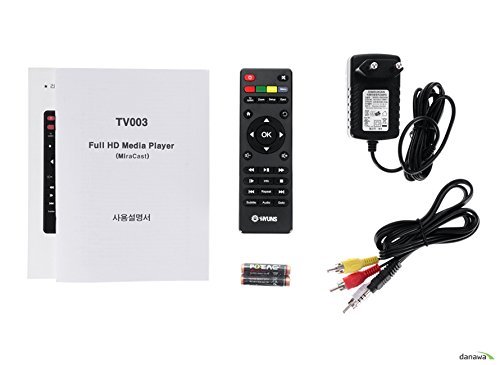 HYUNS TV003 Dvix and bluray ISO, m2ts File player Miracast support External USB HDD N8
