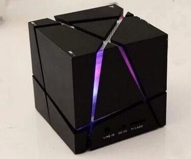 wBest Cube Ultra-Portable Wireless Bluetooth Speaker, Powerful Sound with Build-in Microphone, Work for iPhone...