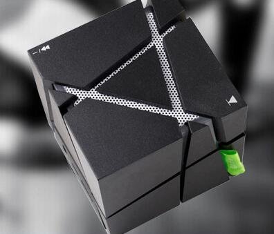wBest Cube Ultra-Portable Wireless Bluetooth Speaker, Powerful Sound with Build-in Microphone, Work for iPhone... N4
