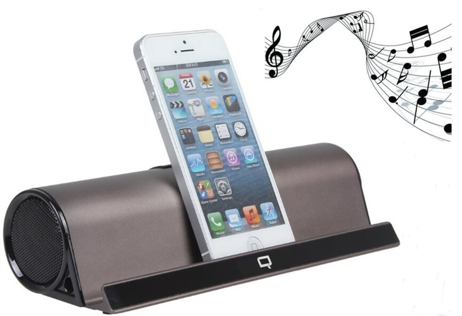 Q Home 3in1 Bluetooth Speaker Stand & Powerbank