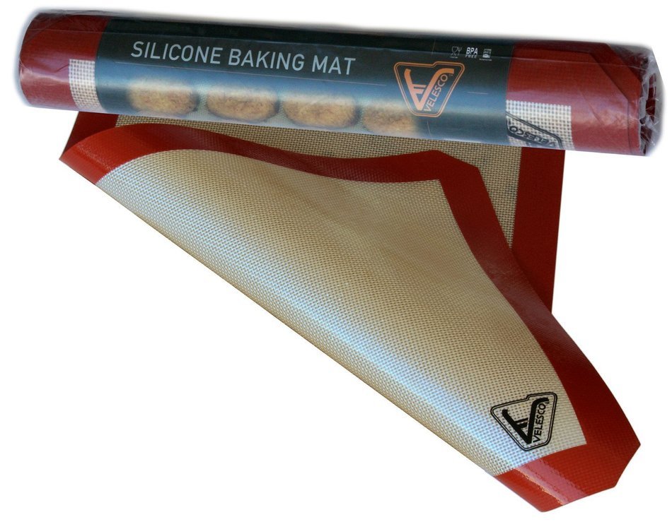 Silicone Baking Mat - Set of 3 Half Sheet (Thick & Large 11 5/8" x 16 1/2") - Non Stick Silicon Liner for Bake... N6