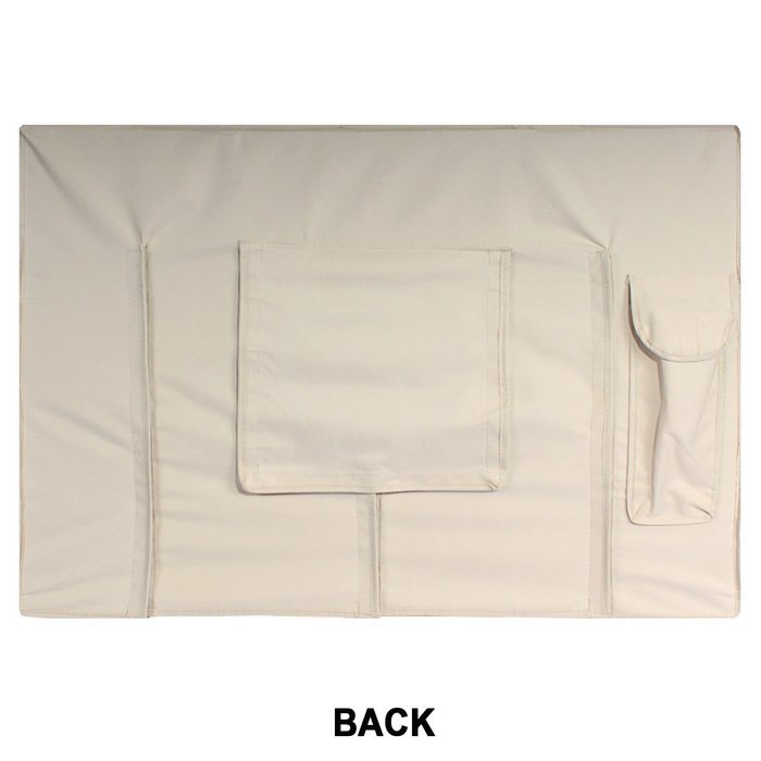 Outdoor TV Cover, Beige Weatherproof Universal Protector for 55'' - 58'' TVs N5