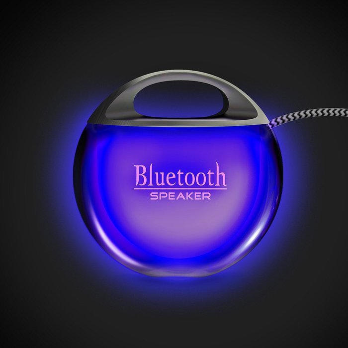 GizmoVine Bluetooth Speaker Wireless Portable Audio Powerful Sound Durable Long Lasting Playtime Silver N19