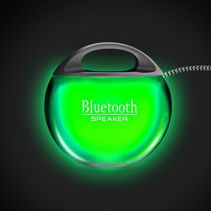 GizmoVine Bluetooth Speaker Wireless Portable Audio Powerful Sound Durable Long Lasting Playtime Silver N26