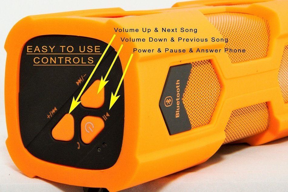 Sound Monkey Audio Sm329-gb Rugged Bluetooth Waterproof Ipx6 Dustproof 10watt Portable Speaker Waterproof Level... N3
