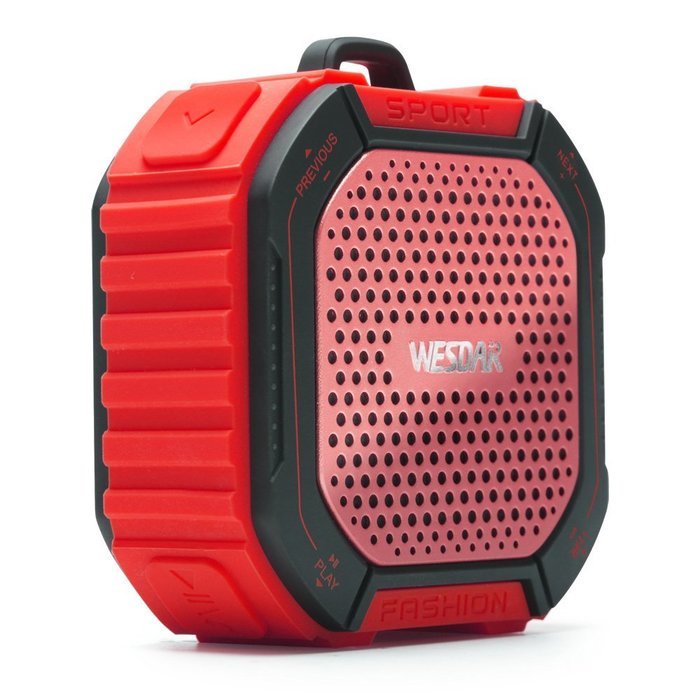 WESDAR Portable Bluetooth Speaker with Hands-Free speaker phone, SD Card, USB, AUX Compatible with all Bluetooth... N3