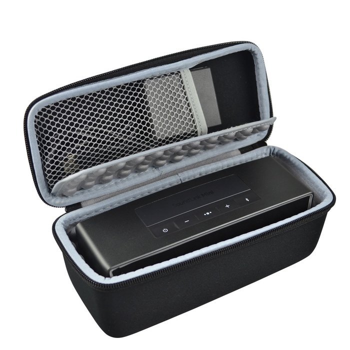 Estarer Carry Case for Bose Soundlink Mini I and Mini II Wireless Bluetooth Speaker Portable Hard Sleeve-Black N10