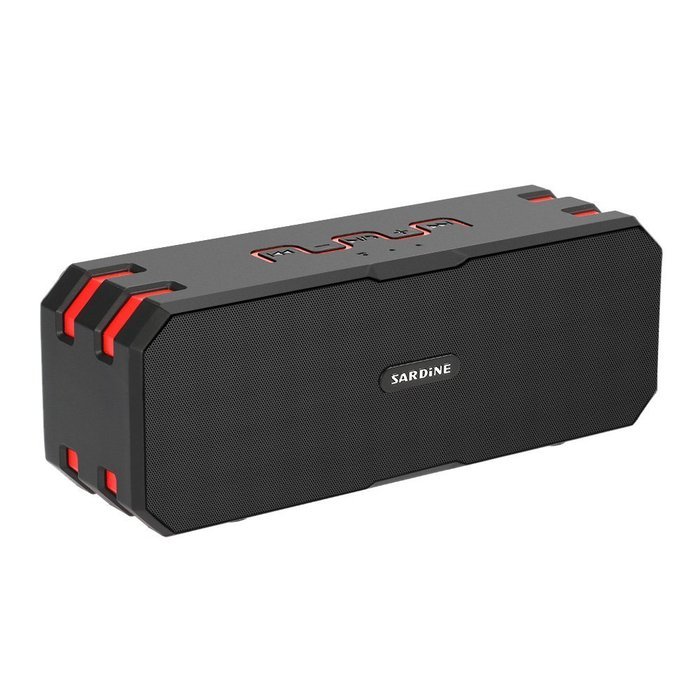 Docooler SARDiNE F4 Waterproof Dustproof IP65 Wireless Bluetooth Outdoor Speaker AUX-IN TF Card Hands-free with...