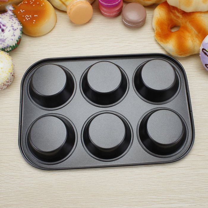 Happy Hours&reg; DIY Cake Mold 6" 8" Removable Bottom Mousse Chocolate Muffin Biscuit Cups Bread Loaf Pizza Bundt... N5