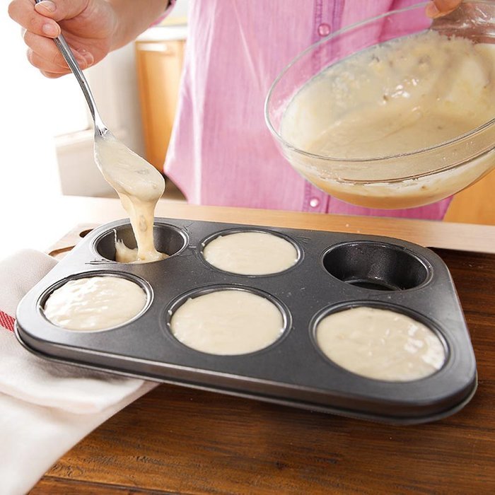 Happy Hours&reg; DIY Cake Mold 6" 8" Removable Bottom Mousse Chocolate Muffin Biscuit Cups Bread Loaf Pizza Bundt... N8