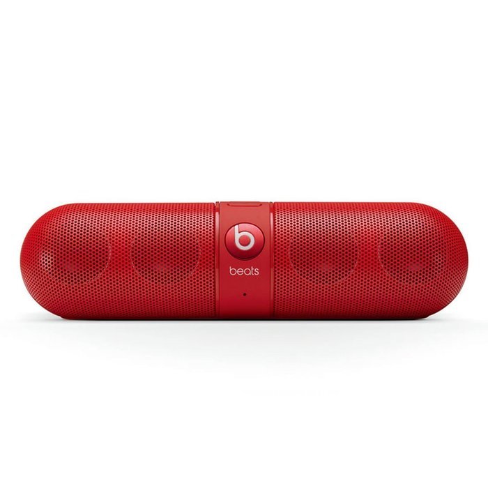 Beats by Dr. Dre Pill 2.0 Portable Wireless Bluetooth Speaker w/3.5mm Auxiliary Jacks & Case (Red Pill 2.0) N2