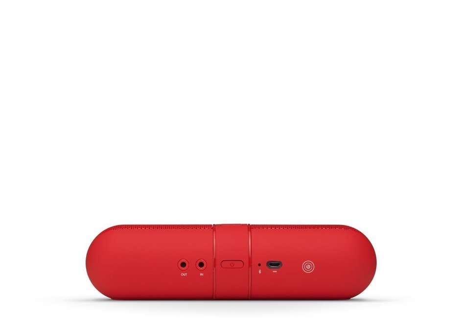 Beats by Dr. Dre Pill 2.0 Portable Wireless Bluetooth Speaker w/3.5mm Auxiliary Jacks & Case (Red Pill 2.0) N3