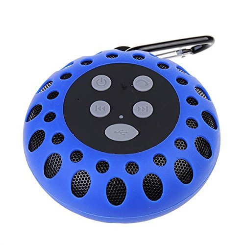 NFC Portable Waterproof Bluetooth Speaker For iPhone Smartphone Color Blue N2