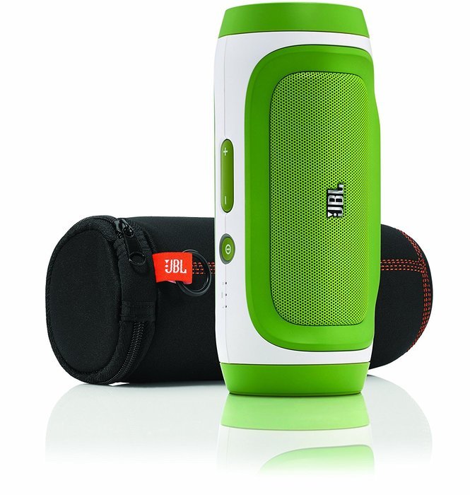 JBL Charge Portable Wireless Stereo Speaker and Charger with Bluetooth (Gray) N11