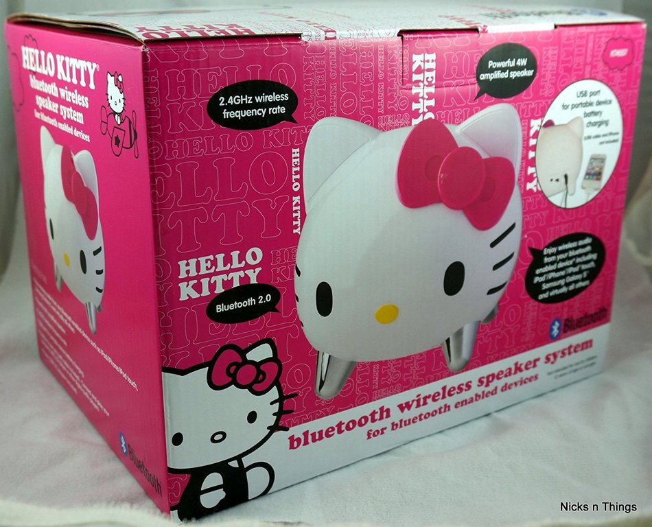 Hello Kitty KT4557MBY Bluetooth Speaker System