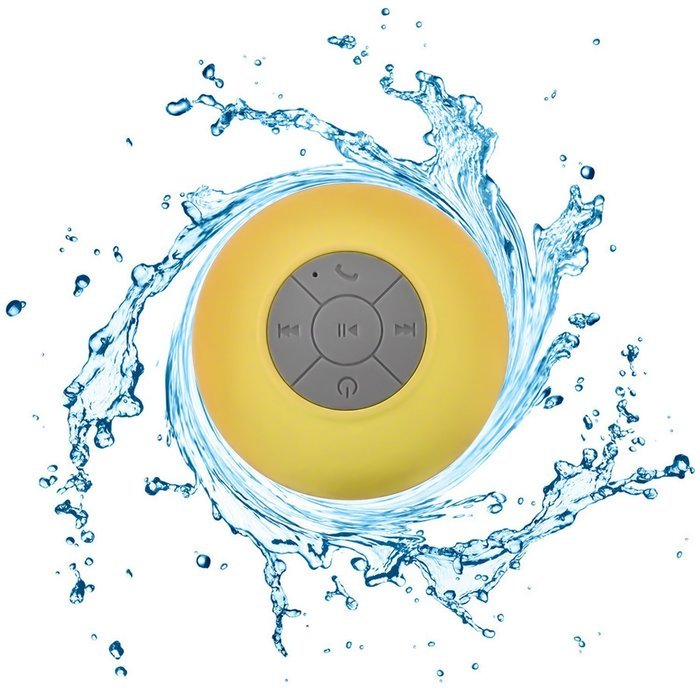 InnoLife Water Resistant Bluetooth 3.0 Shower Speaker, Handsfree Portable Speakerphone with Built-in Mic, Long... N4