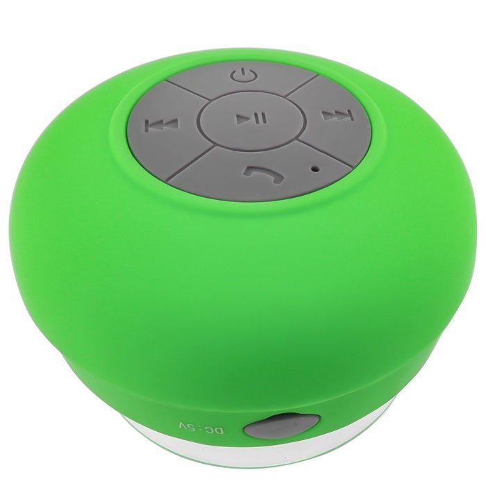 InnoLife Water Resistant Bluetooth 3.0 Shower Speaker, Handsfree Portable Speakerphone with Built-in Mic, Long... N6