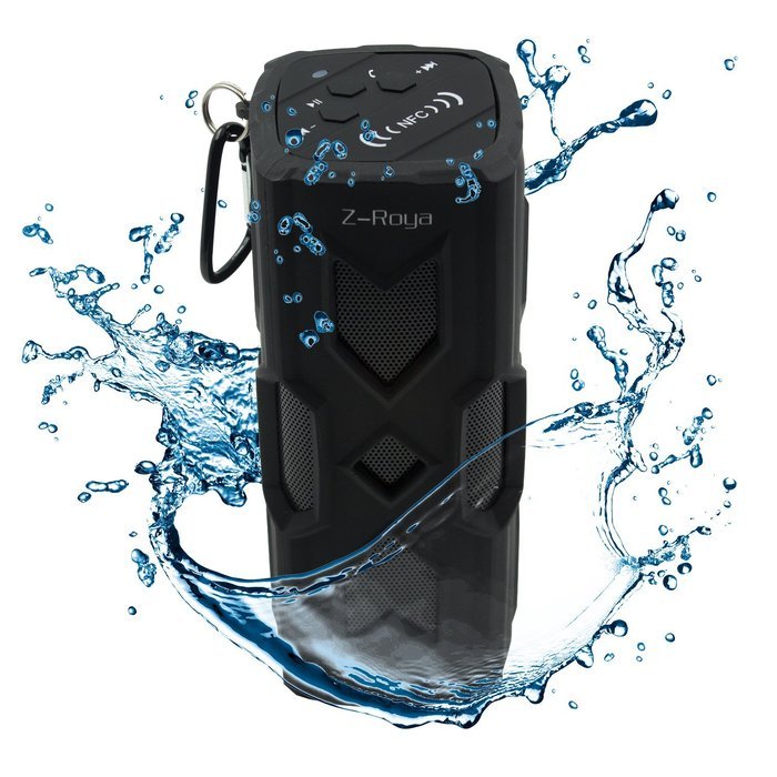 Waterproof Bluetooth Speaker,Z-Roya,Sport Speaker Bass Subwoofer Sound Speaker Bluetooth Speakers 4.0 with NFC...