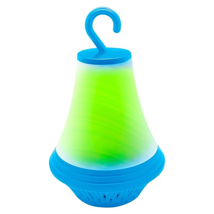 Mini Portable Rechargeable Wireless Bluetooth Speaker LED Light Decorative with TF Card Slot USB Cable - LED White N22