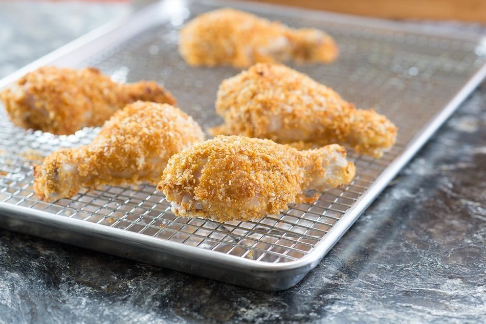 Bellemain Heavy Duty Aluminum Half Sheet Pan, 18" x 13" x 1" N5