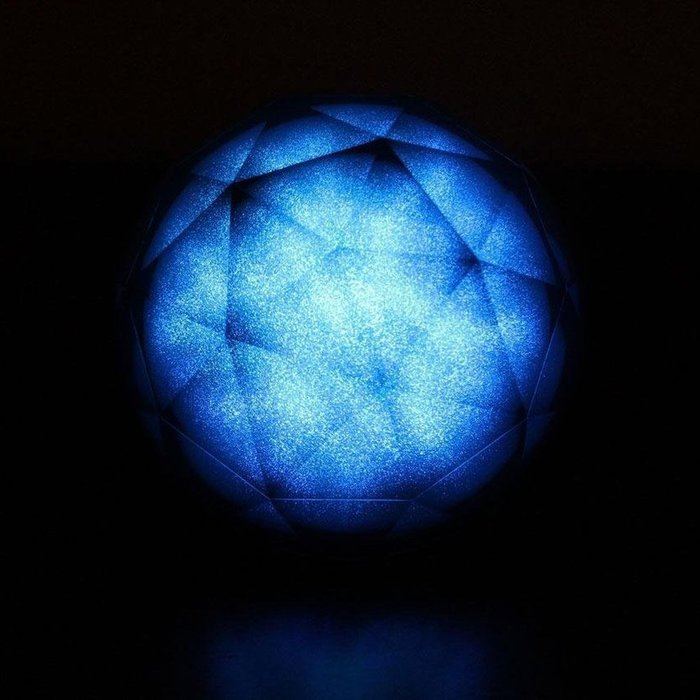 SmartDirect Hi-fi Bluetooth Color Ball Speaker and Remote with Starry LED Night Light N2