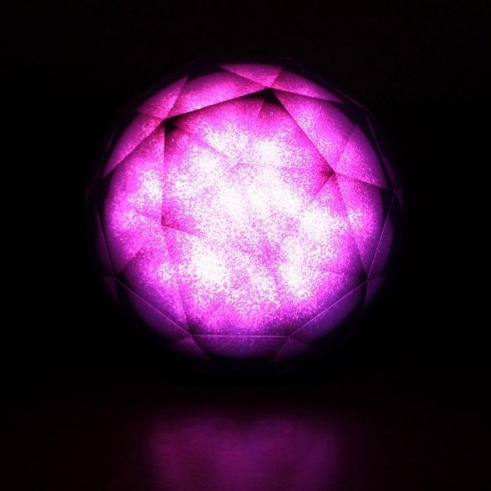 SmartDirect Hi-fi Bluetooth Color Ball Speaker and Remote with Starry LED Night Light N3