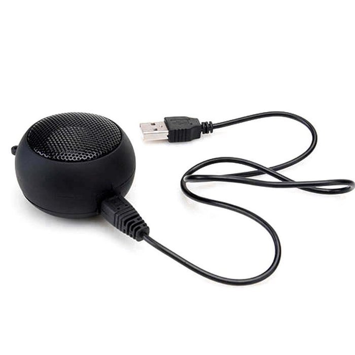 Black Mini Portable Hamburger Speaker For iPod iPhone Tablet Laptop PC MP3 N5