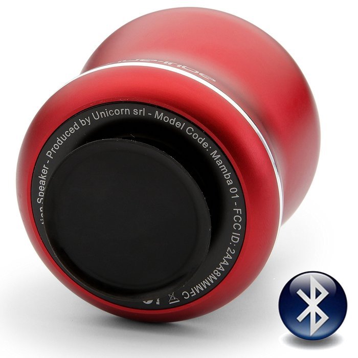 Vibe-Tribe Mamba Ruby: 18Watt Bluetooth Vibration Speaker - Touch Panel - Hands Free Calls - Daisy Chain N3